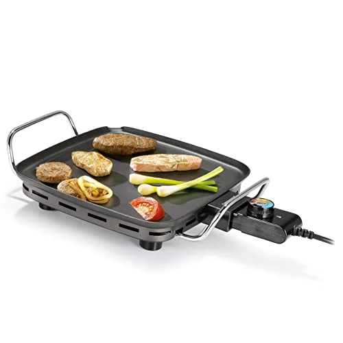 Offerta a tempo: Princess 01.102210.01.005 Piastra elettrica da Tavolo, 1900 W, Lega d'alluimnio, Nero - 9% da 22.99 € a 20.99 €