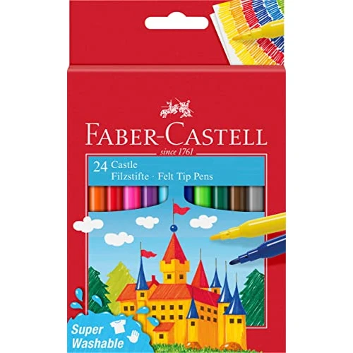 Oferta limitada: Faber-Castell 554202 - Estuche Cartón con 24 Rotuladores Escolares de 2.43 EUR a 2.43 EUR (ahorro 0%)