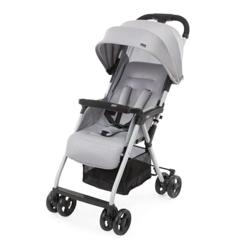 Chicco OHlalà 3 Ultra-Leichtgewicht Kinderwagen von Geburt bis 15 kg, Liege- und Faltbuggy mit großem Einkaufskorb, Kompakt, Regenschutz und Ausziehbares Verdeck