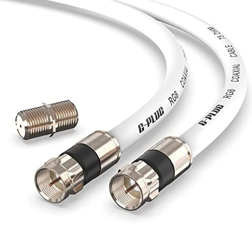 Oferta limitada: G-PLUG 2m Cable Coaxial RG6, Cable Antena TV y Satélite, Conectores F de 10.49 € a 10.49 € (ahorro 0.00%)