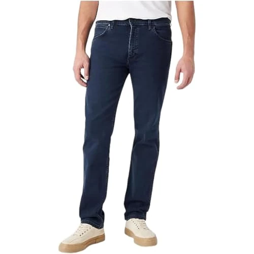 Offerta a tempo: Wrangler GREENSBORO, Jeans Uomo, Iron Blue, 38W / 34L - 33% da 79.95 € a 53.28 €