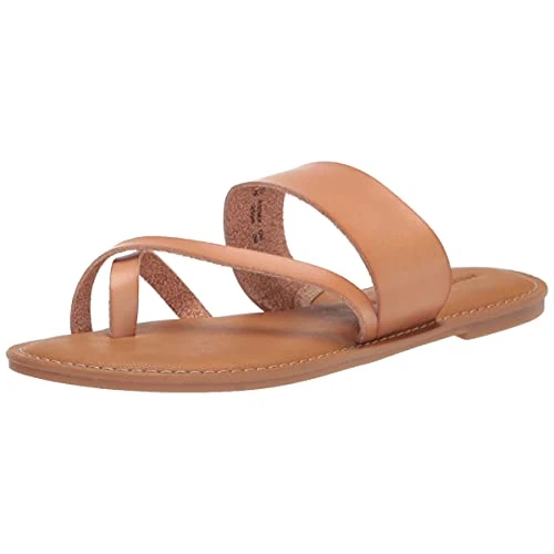 Offerta a tempo: Amazon Essentials Sandalo Infradito Monofascia Donna, Naturale, 38.5 EU - 0.00% da 8.49 € a 8.49 €