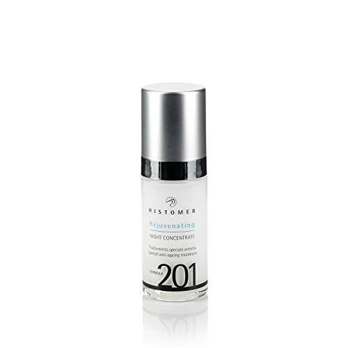 Offerta a tempo: Histomer Crema Viso Notte Antirughe Anti-Age Formula 201 Rejuvenating Nightt Concentrate, Crema Anti-Età Effetto Lifting Viso, Migliora Compattezza, Tono, Elasticità Cutanea, Formula Intensiva - 30 ml - 40% da 53.00 € a 32.00 €
