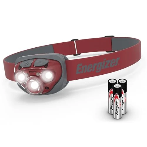 Offerta a tempo: Energizer Vision HD+ 315 Lumen Lampada Frontale LED, Rosso Ruggine - 0.00% da 15.99 € a 15.99 €