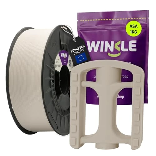 Limited-time offer: Winkle ASA Filament 1.75 mm | 3D Printer Filament | ASA 3D | 3D Printing | Natural Color | 1000 g Spool from 24.18 £ to 24.18 £ (save 0.00%)