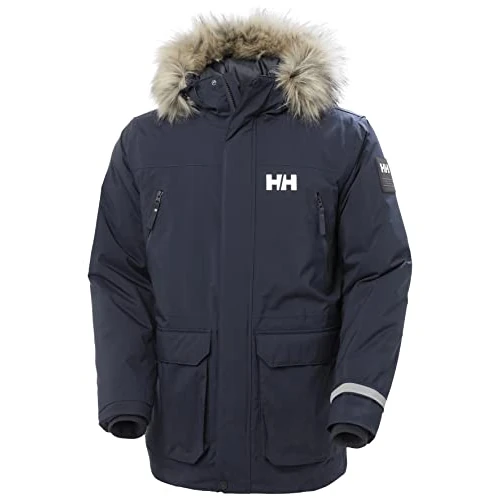 Oferta limitada: Helly Hansen Hombres Parka pura, Azul Marino, S de 320.00 EUR a 232.87 EUR (ahorro 27%)