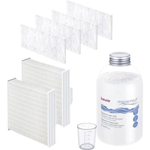 Offerta a tempo: Beurer Set Combinato Filtri e Sale Marino per Dispositivo Maremed - 37% da 45.99 € a 28.98 €