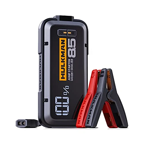 Tijdelijke aanbieding: HULKMAN Alpha85 Jump Starter 2000 Amp 20000mAh Car Starter for up to 8.5L Gas and 6L Diesel Engines with LED Display 12V Lithium Portable Car Battery Booster Pack van 144.46 € naar 144.46 € (0.00% korting)