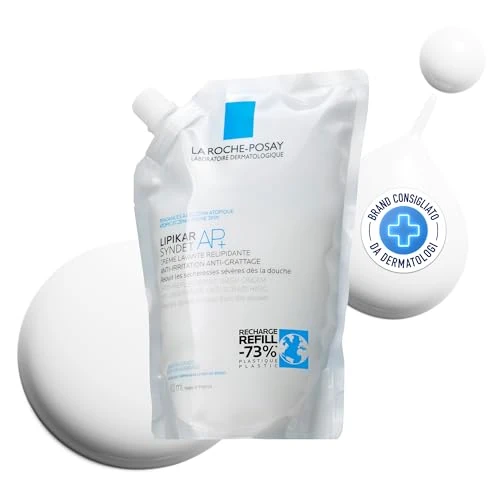 Offre limitee: LRP Lipikar Syndet AP+, Crème Lavante Relipidante Anti-Irritations Apaise, Enrichie en Niacinamide & Beurre de Karité, Pour Peaux Sèches à Tendance à l'Eczéma Atopique, Éco-Recharge 400 ml de 15.86 EUR a 14.99 EUR (economie 5%)