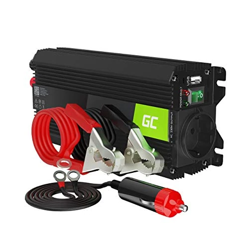 Limited-time offer: Green Cell INVGC03 power adapter/inverter Auto 500 W Black from 45.85 GBP to 45.85 GBP (save 0%)