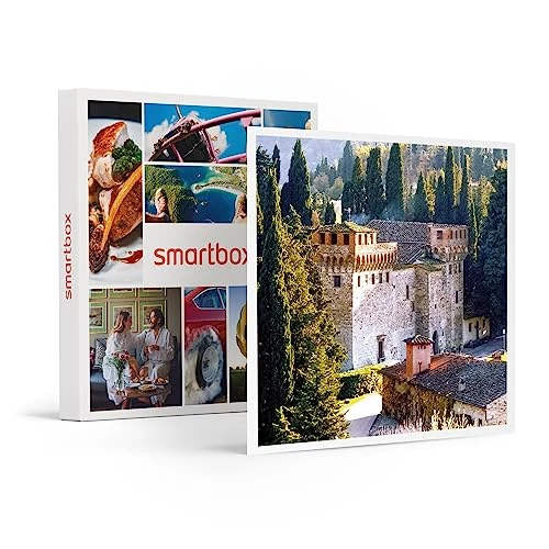 Offerta a tempo: Smartbox - Cofanetto Regalo I sapori del Chianti: Corso di Cucina con degustazione tipica in Castello per 2 - Idea Regalo per la Coppia - 20% da 107.97 € a 85.90 €