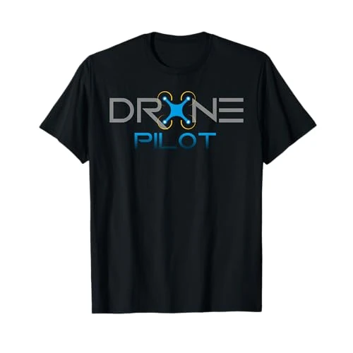 Drone Shirt Operator Aircraft Pro Expert Pilot Uomini Donne Maglietta