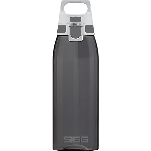 Offerta a tempo: Sigg Total Color Anthracite Borraccia Tritan (1 L), Borraccia Ermetica Priva di Sostanze Nocive, Leggerissima e Robusta Borraccia Design in Tritan - 12% da 19.95 € a 17.60 €