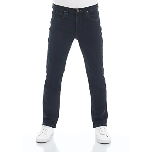 Oferta limitada: Lee Brooklyn Straight Vaqueros Para Hombre, Blue Black, 34W / 34L de 85.00 EUR a 44.56 EUR (ahorro 48%)