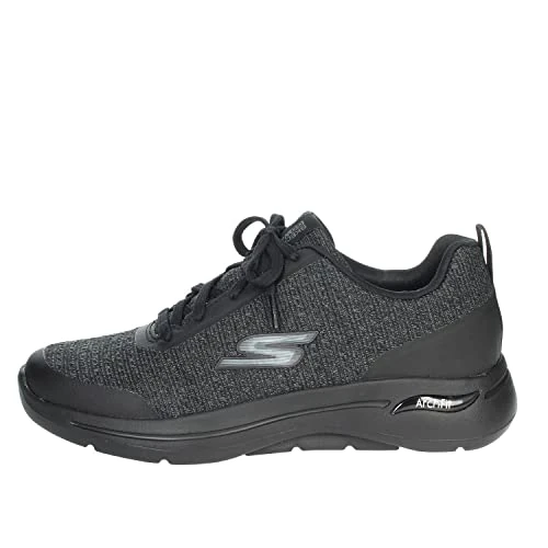 Skechers Zapatillas Go Walk Arch Fit Togpath para Hombre, Negro, 9 X-Wide