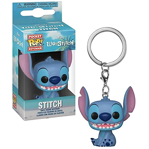 Limited-time offer: Funko Pop! Keychain: Disney - Stitch - Disney: Lilo & Stitch Novelty Keyring - Collectable Mini Figure - Stocking Filler - Gift Idea - Official Merchandise - Movies Fans - Backpack Decor from 5.00 £ to 5.00 £ (save 0.00%)