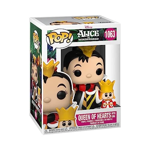 Oferta limitada: Funko Pop! and Buddy Disney: Alice 70th– Queen of Hearts with King - Alice In Wonderland - Figura de Vinilo Coleccionable - Idea de Regalo- Mercancia Oficial - Juguetes para Niños y Adultos de 22.84 € a 22.84 € (ahorro 0.00%)