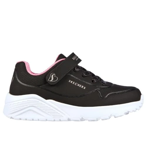 Zeitlich begrenztes Angebot: Skechers Boy's Girl's UNO Lite Sneaker, Black, 8 UK Child von 41.99 € auf 28.76 € (31.51% Rabatt)