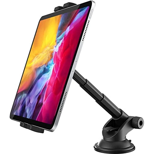 Tijdelijke aanbieding: Auto Dashboard Tablet Houder, woleyi iPad & Telefoon Autohouder Zuignap met Telescopische Arm [360° Rotatie] voor iPad Pro 11 10.5 9.7 Air Mini, iPhone 14 Pro Max, 4-11" Tablet Smartphone van 31.99 EUR naar 31.99 EUR (korting 0%)