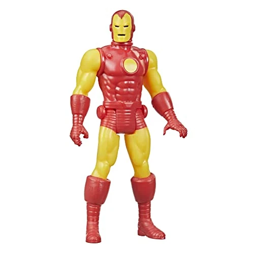 Begrenztes Angebot: Marvel Hasbro Legends 9,5 cm große Retro 375 Collection Iron Man Action-Figur, F2656 von 13.90 EUR auf 13.90 EUR (Rabatt 0%)