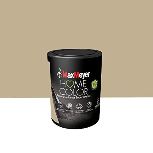 MAXMEYER 165313D300009 Pittura Colorata Superlavabile, Duna, 0.75 L