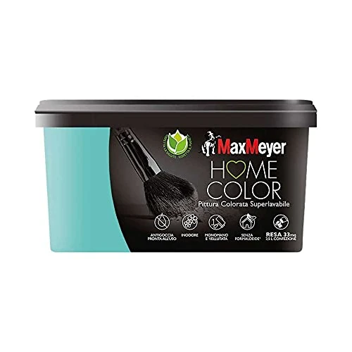 Offerta a tempo: MAXMEYER PITTURA COLORATA SUPERLAVABILE HOME COLOR ELBA 2,5L — 15% da 34,04 € a 28,90 €