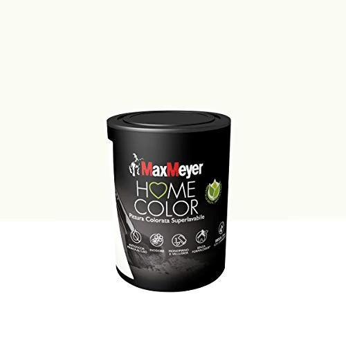 Offerta a tempo: MAXMEYER PITTURA COLORATA SUPERLAVABILE HOME COLOR ARTICO 0,75L — 28% da 22,90 € a 16,49 €