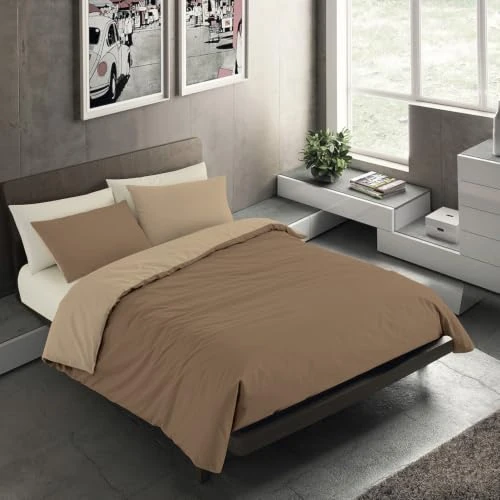 Offerta a tempo: Banzaii Set Copripiumino Singolo Microfibra Double Face, Corda - 0.00% da 27.99 € a 27.99 €