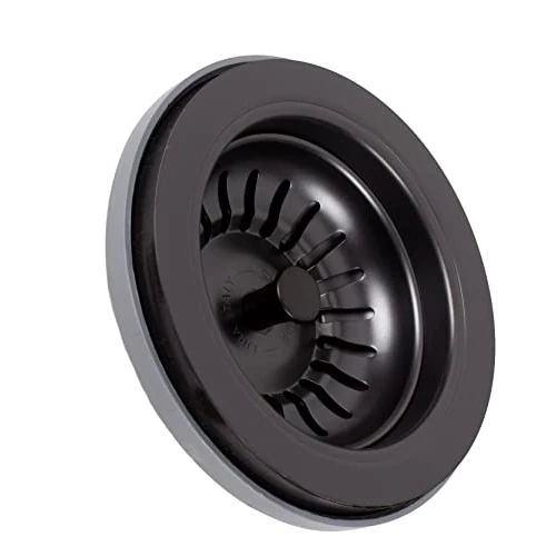 Universal basketball backsplash negro perlado para fregaderos