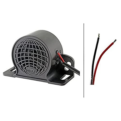 Offerta a tempo: HELLA Avvisatore di retromarcia BM10,110dB(A),Tono forte,Colore alloggiamento/sede,nero,avvitato,Cavo,200mm,Spina,estremità del cavo aperta,Quantità,1,3SL 009 148-151 - 0.00% da 20.96 € a 20.96 €