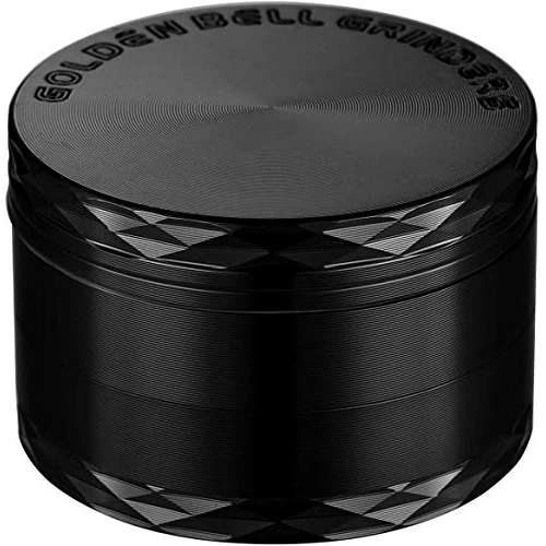 Offerta a tempo: LIHAO Grinder Macina per Spezie e Erbe in Lega di Zinco in 4 pezzi, Forma di Diamante Nero, Design Ergonomico, (50mm) - 43% da 13.99 € a 7.99 €