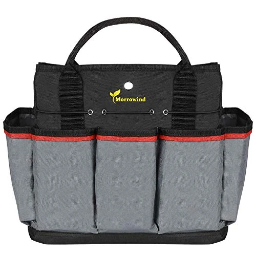 Offre limitée : Morrowind Sac à Outils de Jardinage, Fourre-Tout en Tissu Oxford Avec 8 Poches Extérieures pour Les Travaux sur Pelouse de 25.99 EUR à 7.96 EUR (remise 69%)