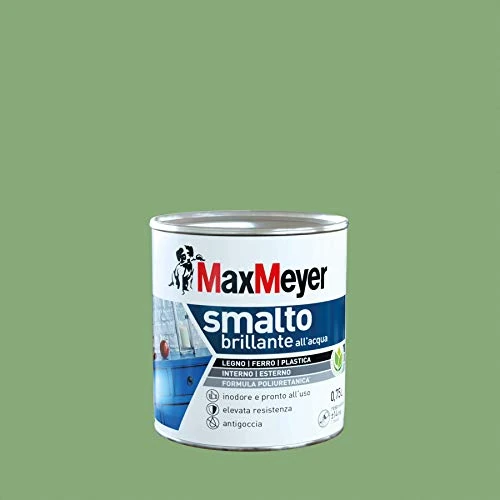 Offerta a tempo: Maxmeyer Smalto All'Acqua Poliuretanico Brillante Verde Cina 0,75 L - 27% da 30.90 € a 22.49 €