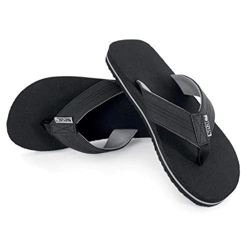 Offerta a tempo: SEAC Kauai Infradito Spiaggia e Piscina, Unisex Adulto, Nero/Grigio, 46 - 0.00% da 13.49 € a 13.49 €