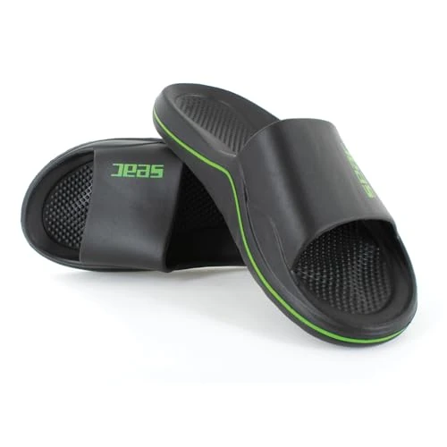 Oferta limitada: SEAC Zapatillas de Goma Unisex CAYA para Playa y Piscina, Negro/Verde, 11 de 14.94 € a 14.94 € (ahorro 0.00%)