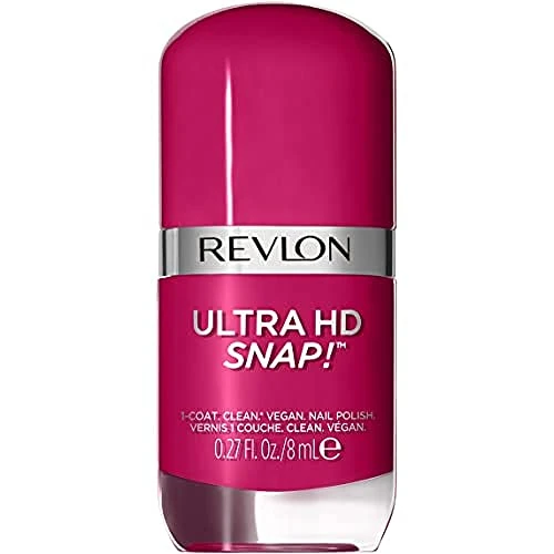 Limited offer: Revlon Ultra HD Snap Nail Polish, Long Lasting Vegan Formula, Quick Drying & One-Coat Full Coverage Colour (8ml) Berry Blissed (029) Unisex from 7.01 EUR to 5.33 EUR (save 24%)