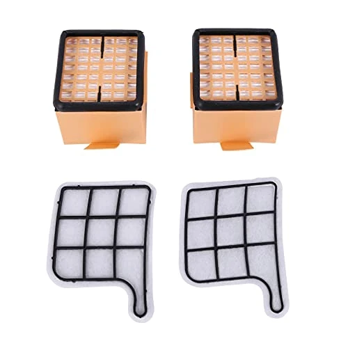 Offre limitée : RETTI Lot de 2 filtres de protection du moteur (filtre moteur) + 2 filtres HEPA (Micro) / Micro Filters/Filtre HEPA Convient pour Vorwerk Kobold VK 135, 136, VK135, VK136 de 7.89 € à 5.76 € (27% de remise)