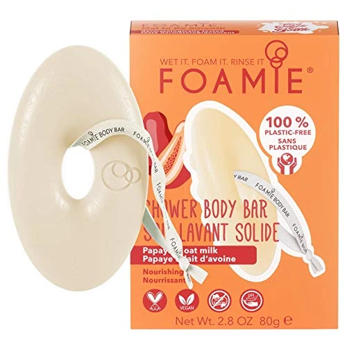 Offre limitée : Foamie Pain de Douche Solide Oat to Be Smooth – Lait d’avoine, coco & beurre de cacao – Sans plastique ni sulfates – Vegan & pH neutre – Peaux sensibles, 80g de 6.92 € à 6.92 € (0.00% de remise)