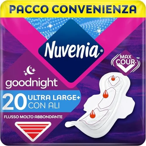 Nuvenia Ultra Night Pads with Wings Pack of 20-220 g