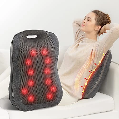 Zeitlich begrenztes Angebot: COMFIER Shiatsu Rückenmassagegerät mit Wärme, Massagekissen von 89.99 € auf 78.81 € (12% Rabatt)