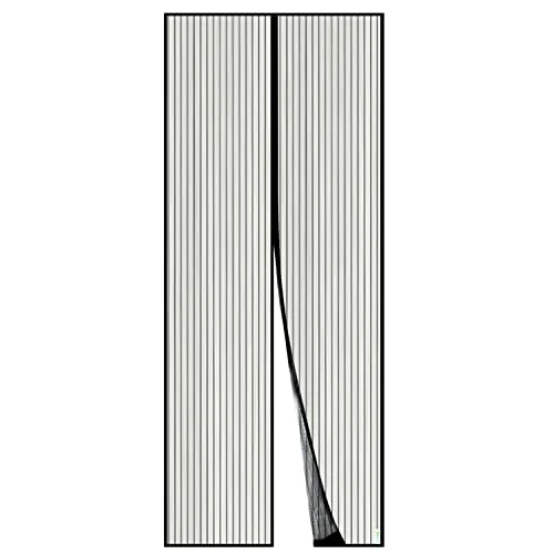 Offerta a tempo: Apalus Zanzariera con Magneti per Porte, 90x220CM - Rete Fine, Tenda Totalmente Magnetica, Si Chiude da Sola - Non Accorciabile (Nero) - 14% da 19.99 € a 17.14 €