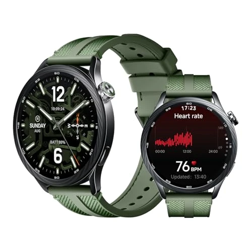 Offre limitée : XIAOMI Watch S5 46mm, Montre connectée Homme/Femme,AMOLED 1,48",Tracker d’activité avec fréquence Cardiaque et Sommeil,21 Jours d’autonomie, 150+ Modes Sportifs,GPS Double Bande, NFC,Android&iOS,Vert de 239.99 € à 199.99 € (17% de remise)