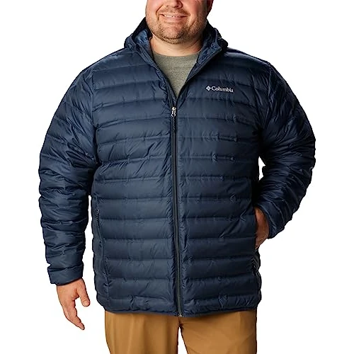 Limited offer: Columbia mens Lake 22 Down Hooded Jacket from 150.00 EUR to 60.50 EUR (save 60%)