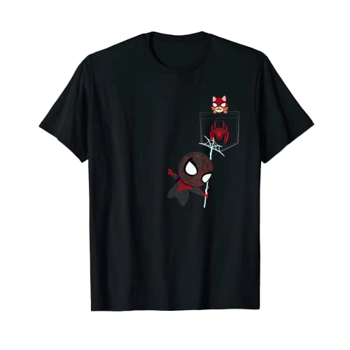Offerta a tempo: Marvel Spider-Man Miles Morales Game Spidey And Spider-Cat Maglietta - 15% da 20.50 € a 17.39 €