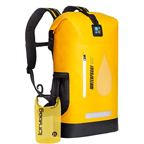 IDRYBAG Waterproof Backpack Marine Dry Bag Water Sports, Floating Bag Backpack Waterproof Durable for Kayaking
