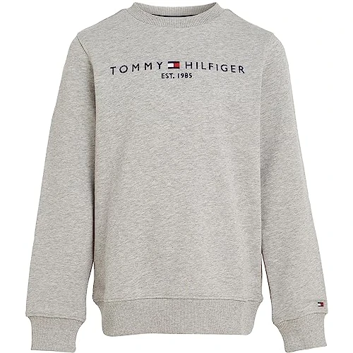 Tommy Hilfiger Sudadera Infantil Unisex Essential Sweatshirt sin Capucha