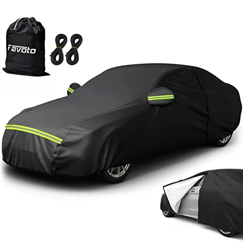 Offerta a tempo: Favoto Telo Copriauto da Esterno Impermeabile Tutte le Stagioni - 14% da 53.99 € a 46.29 €