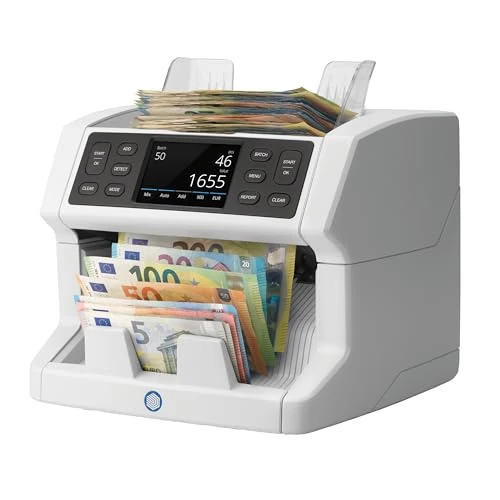 Oferta limitowana: Safescan 2865-S - Szybka liczarka wartości banknotów do nieposortowanych polskich banknotów z wielojęzycznym interfejsem i wysokiej jakości 7-krotnym wykrywaniem fałszerstw z 3356.37 zł na 3356.37 zł (oszczędź 0.00%)