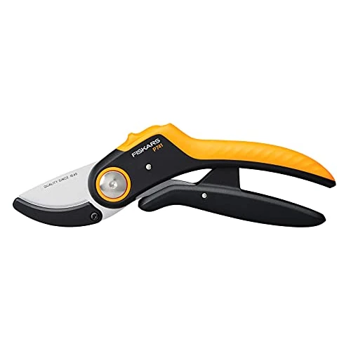 Offre limitée : Fiskars Sécateur à Enclume, Plus PowerLever, P741, Pour Bois Sec et Dur, Revêtement Antiadhésif, Lames en Acier Inoxydable, Longueur : 22,1 cm, Noir/Orange, 1057171 de 31.90 € à 25.90 € (19% de remise)
