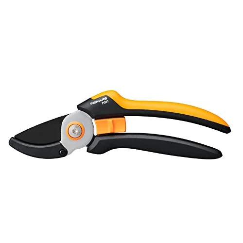 Offerta a tempo: FISKARS Forbici da potatura a incudine L, Solid, P361, Per rami secchi e ramoscelli, Rivestimento antiaderente, Lame in acciaio inox, Lunghezza: 20,1 cm, Nero/Arancione, 1057165 - 36% da 18.99 € a 12.10 €
